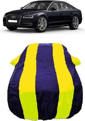 Wegather Car Cover For Audi A8 4E 3.0 TDI Quattro (With Mirror Pockets)(Yellow)