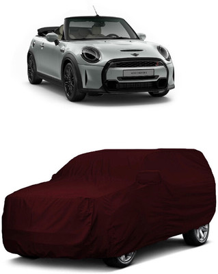 ANTOFY Car Cover For Mini Cooper Cooper Convertible (With Mirror Pockets)(Maroon)