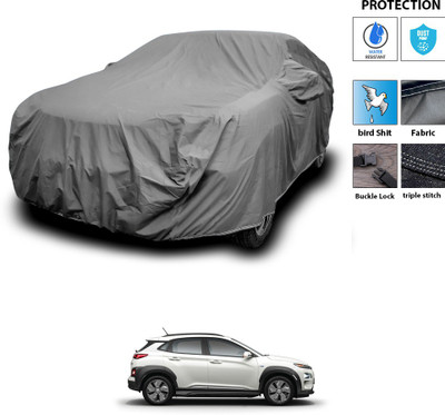 PAGORA Car Cover For Hyundai Kona (With Mirror Pockets)(Grey)