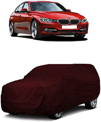ANTOFY Car Cover For BMW 3 Series 320d Sport Line (With Mirror Pockets)(Maroon)