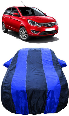 Wegather Car Cover For Tata Bolt (With Mirror Pockets)(Blue)