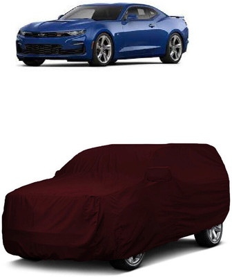 ANTOFY Car Cover For Chevrolet Camaro 3.6L (With Mirror Pockets)(Maroon)
