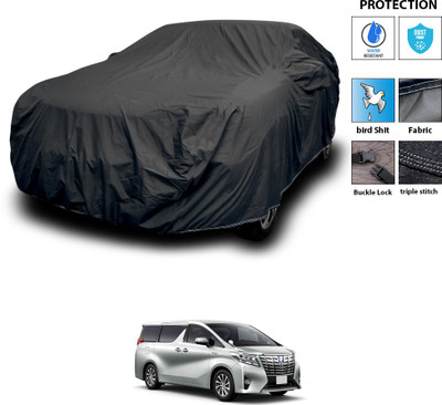 PAGORA Car Cover For Toyota Alphard (With Mirror Pockets)(Black)