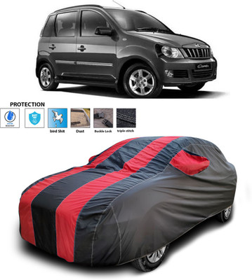 PAGORA Car Cover For Mahindra Quanto (With Mirror Pockets)(Red)