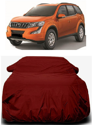 Autoprime Car Cover For Mahindra XUV500 W9 Diesel (With Mirror Pockets)(Maroon)