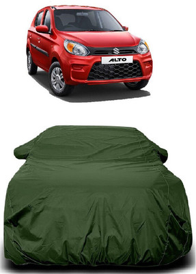 Autoprime Car Cover For Maruti 800 Std (With Mirror Pockets)(Green)