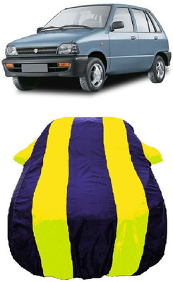 Wegather Car Cover For Maruti 800 Std. LPG (With Mirror Pockets)(Yellow)