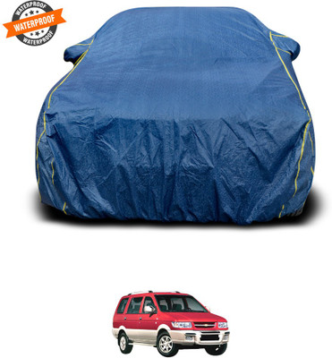 PAGORA Car Cover For Chevrolet Tavera (With Mirror Pockets)(Blue)