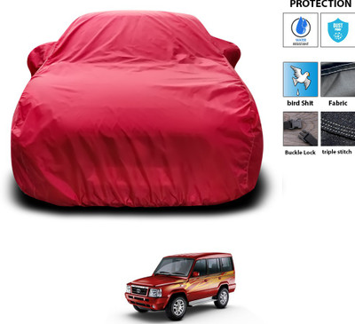 PAGORA Car Cover For Tata Sumo Victa (With Mirror Pockets)(Maroon)