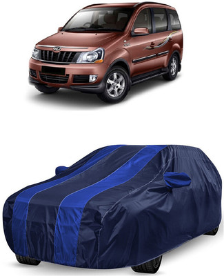 ANTOFY Car Cover For Mahindra Xylo D4 BS III (With Mirror Pockets)(Blue, Blue)