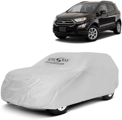 Kingsway Car Cover For Ford Ecosport (Without Mirror Pockets)(Silver, For 2017, 2018, 2019, 2020, 2021 Models)