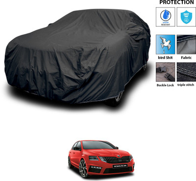 PAGORA Car Cover For Skoda Octavia RS 245 (With Mirror Pockets)(Black)