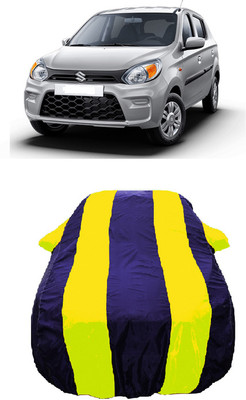 Wegather Car Cover For Maruti Suzuki Alto 800 (With Mirror Pockets)(Yellow)
