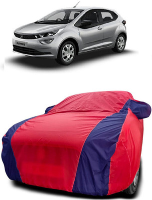 Autoprime Car Cover For Tata Altroz XT Diesel (With Mirror Pockets)(Red, Blue)