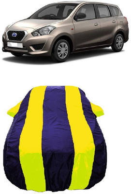Wegather Car Cover For Datsun GO Plus A EPS (With Mirror Pockets)(Yellow)