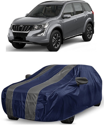 ANTOFY Car Cover For Mahindra XUV500 W3 Diesel (With Mirror Pockets)(Grey, Blue)
