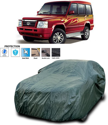PAGORA Car Cover For Tata Sumo Gold (With Mirror Pockets)(Green)