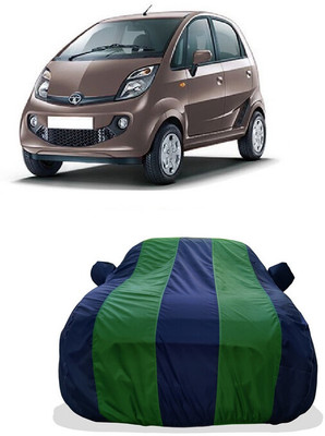 Tricway Car Cover For Tata Nano XTA (With Mirror Pockets)(Green)