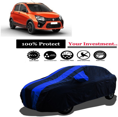 Amexride Car Cover For Maruti Suzuki CelerioX AMT ZXI (With Mirror Pockets)(Multicolor)