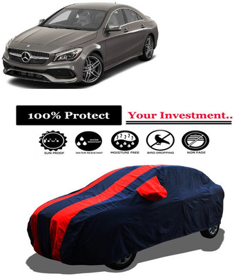 Amexride Car Cover For Mercedes Benz CLA-Class 200 CDI Style (With Mirror Pockets)(Red)