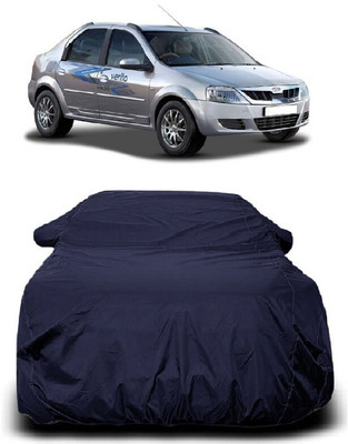 Autoprime Car Cover For Mahindra E Verito D6 Electric (With Mirror Pockets)(Blue)