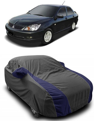 ANTOFY Car Cover For Mitsubishi Lancer Cedia (With Mirror Pockets)(Grey, Blue)