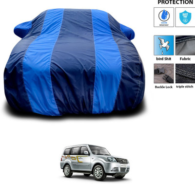 PAGORA Car Cover For Tata Sumo Grande (With Mirror Pockets)(Blue)