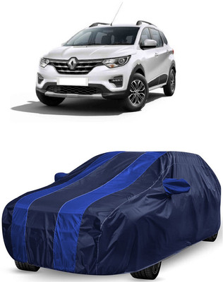 ANTOFY Car Cover For Renault Triber RXL Petrol (With Mirror Pockets)(Blue, Blue)