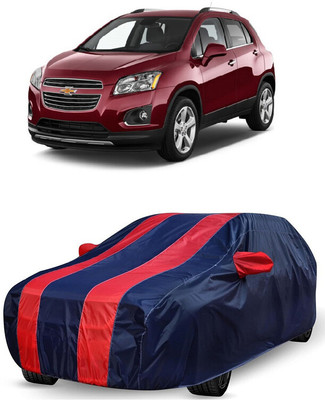 ANTOFY Car Cover For Chevrolet Trax SUV (With Mirror Pockets)(Red, Blue)