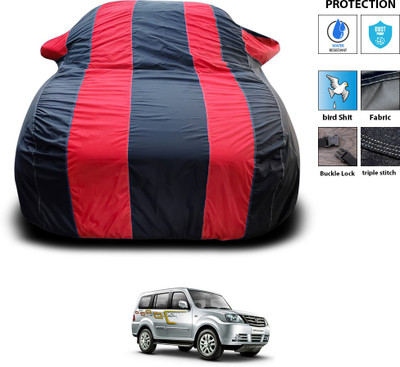 PAGORA Car Cover For Tata Sumo Grande (With Mirror Pockets)(Red)