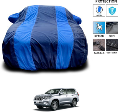 PAGORA Car Cover For Toyota Land Cruiser Prado (With Mirror Pockets)(Blue)