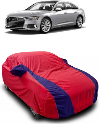 ANTOFY Car Cover For Audi A6 4F2 2.0 TFSI (With Mirror Pockets)(Red, Blue)