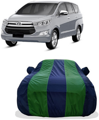 Tricway Car Cover For Toyota Innova Crysta 2.4 GX MT (With Mirror Pockets)(Green)