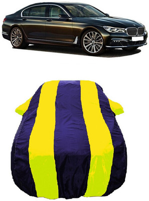 Wegather Car Cover For BMW 7 Series 730Ld Design Pure Excellence (With Mirror Pockets)(Yellow)