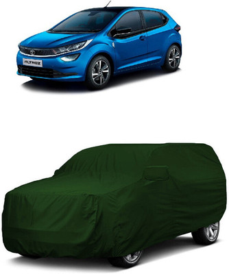 ANTOFY Car Cover For Tata Altroz XM Diesel (With Mirror Pockets)(Green)