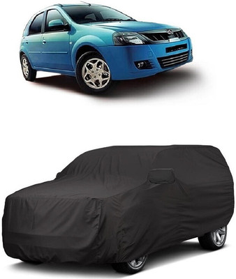 ANTOFY Car Cover For Mahindra E Verito D4 Electric (With Mirror Pockets)(Grey)