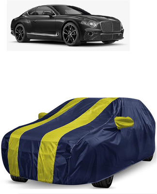 ANTOFY Car Cover For Bentley Continental GT V8 S Convertible Black ED Petrol (With Mirror Pockets)(Yellow, Blue)