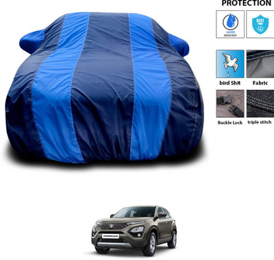 PAGORA Car Cover For Tata Harrier (With Mirror Pockets)(Blue)