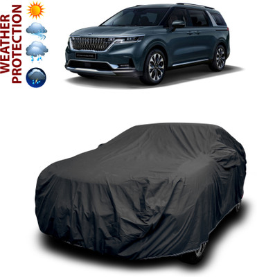 CODOKI Car Cover For Kia Carnival (With Mirror Pockets)(Black)
