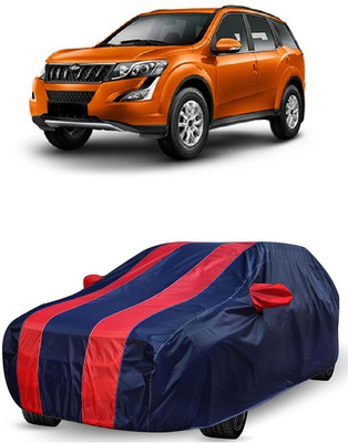 ANTOFY Car Cover For Mahindra XUV500 W7 AT Diesel (With Mirror Pockets)(Red, Blue)