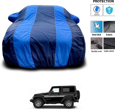 PAGORA Car Cover For Mahindra Thar (With Mirror Pockets)(Blue)