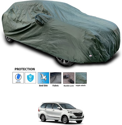 CODOKI Car Cover For Toyota Avanza (With Mirror Pockets)(Green)