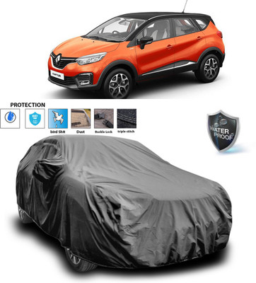 PAGORA Car Cover For Renault Captur (With Mirror Pockets)(Grey)