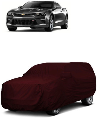 ANTOFY Car Cover For Chevrolet Camaro 6.2L (With Mirror Pockets)(Maroon)