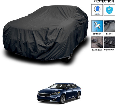 PAGORA Car Cover For Kia Cadenza (With Mirror Pockets)(Black)