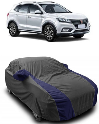 ANTOFY Car Cover For MG ERX5 (With Mirror Pockets)(Grey, Blue)