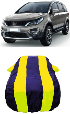 Wegather Car Cover For Tata Hexa XT 4X4 Diesel (With Mirror Pockets)(Yellow)
