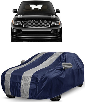 ANTOFY Car Cover For Land Rover Range Rover LWB 5.0 V8 Autobiography Black Edition (With Mirror Pockets)(White, Blue)