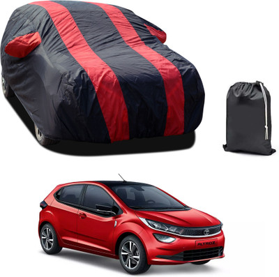 PAGORA Car Cover For Tata Altroz (With Mirror Pockets)(Red)