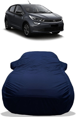 Wegather Car Cover For Tata Altroz XZ Option Diesel (With Mirror Pockets)(Blue)
